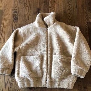 Tan Teddy Bear Coat by I.AM.GIA size small
